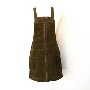 Forever 21 corduroy jumper dress Size Small
